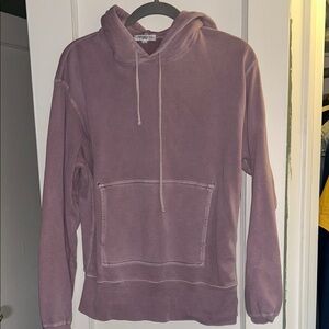 Lavender Hoodie Sweatshirt Lady White Co